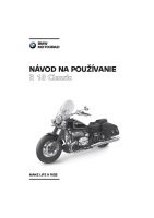 BMW R18 CLASSIC - Navod na pouzivanie SK 2020 